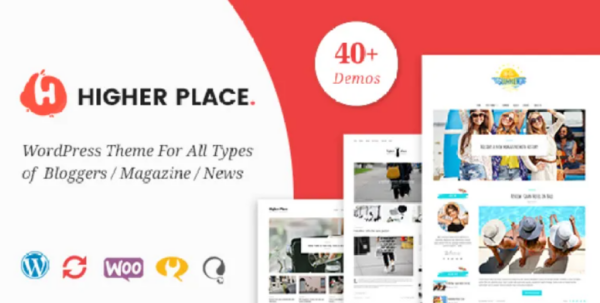 Higher Place v3.1 Blog & Magazine WordPress Theme