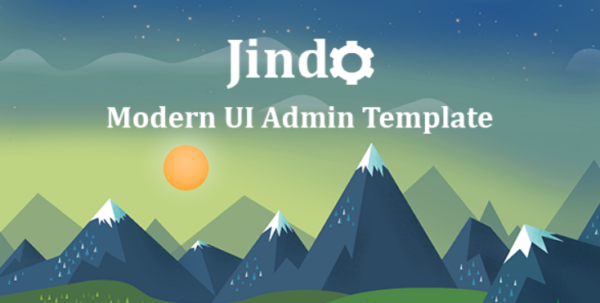 Jindo – Modern UI and Responsive Admin Dashboard Template