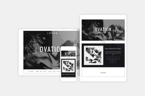 Ovation WordPress Music Themes by AudioTheme