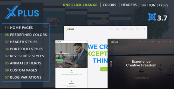 xPlus – Responsive Multipurpose Business Joomla Theme