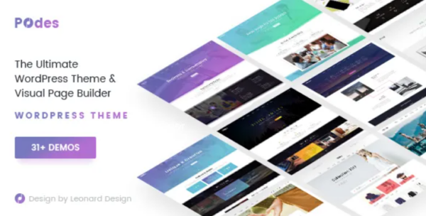 Podes – Creative Business Responsive Multi-Purpose WordPress Theme