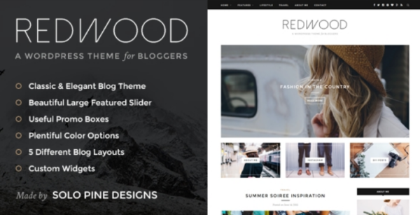 Redwood v1.3 A Responsive WordPress Blog Theme