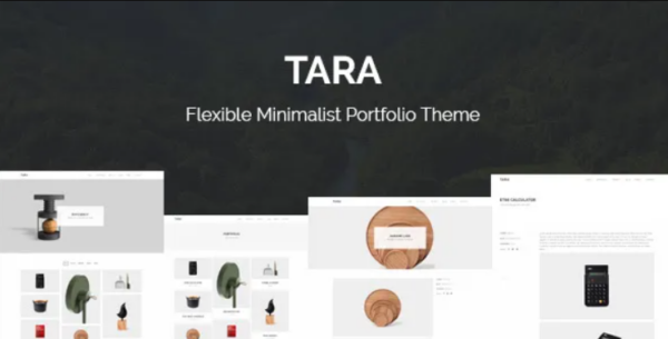 Tara – Flexible Minimalist Portfolio Theme