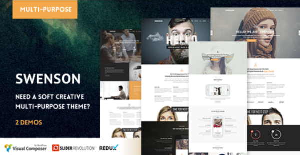 Swenson v1.5.8 Soft Creative WordPress Themes