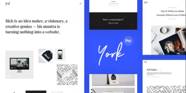 York Pro v2.0.2 Creative Portfolio WordPress Theme for Freelancers & Agencies