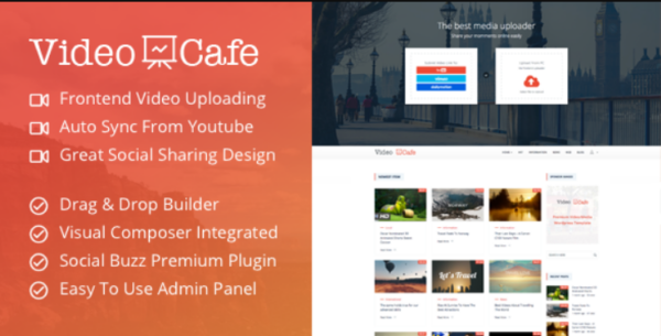 Video Cafe – Responsive WordPress Video Magazine Theme