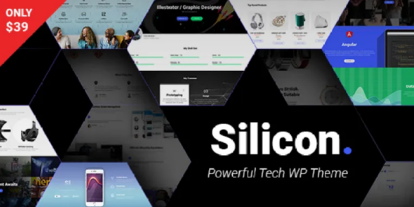 Silicon v1.3.0 Startup and Technology WordPress Theme