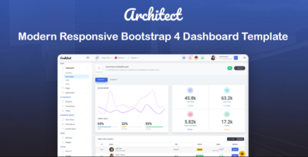 ArchitectUI – HTML Bootstrap 4 Admin UI Dashboard Template