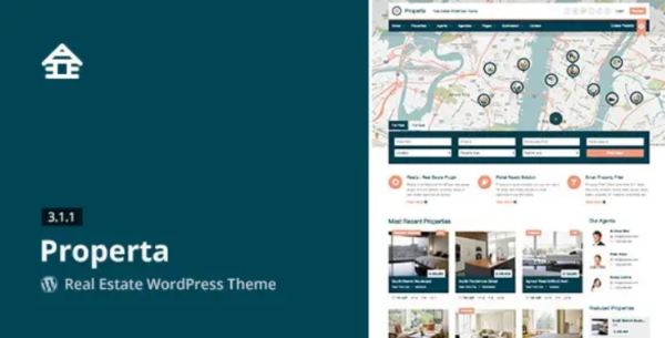 Properta 3.1.1 Real Estate WordPress Theme