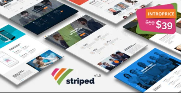 Striped – Multipurpose Business and Corporate Theme