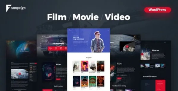 FilmCampaign – Complete Film Campaign WordPress Theme