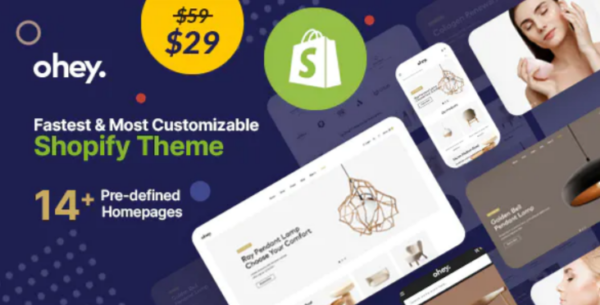 Ohey – Multipurpose Shopify Theme