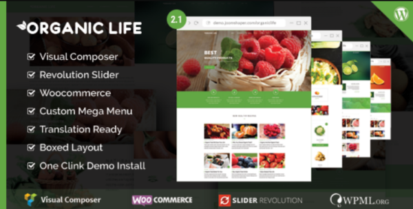 Organic Life v2.8 Ecology & Environmental Theme