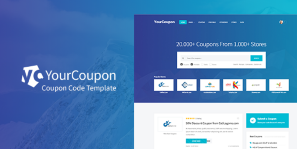 YourCoupon v1.0.1 Coupon Code, Discount, Deal Responsive WordPress Theme