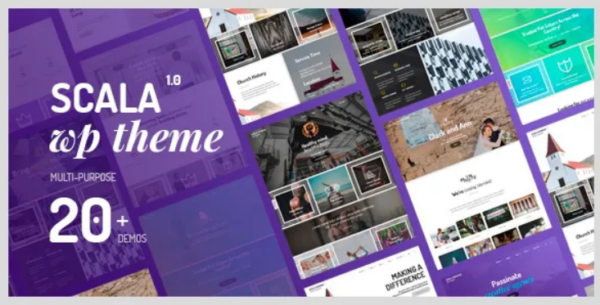 Scala v1.0 Multipurpose WordPress Themes