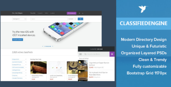 ClassifiedEngine WordPress Theme + All Extensions – EngineThemes 2.6.19