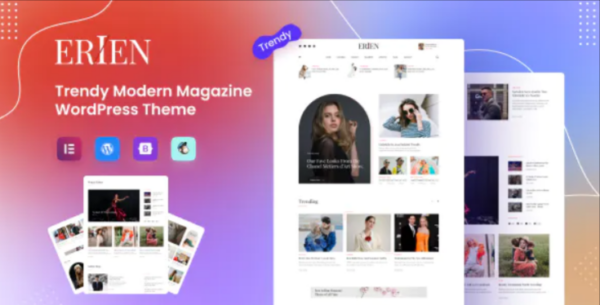 Erien – Modern Magazine WordPress Theme