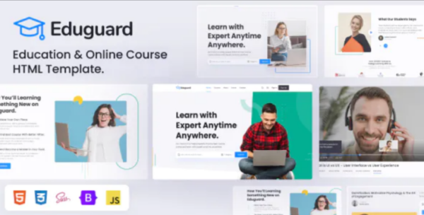 Eduguard – Education & Online Course Bootstrap 5 Template