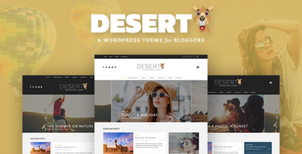 Desert v1.1 A Responsive WordPress Blog Theme