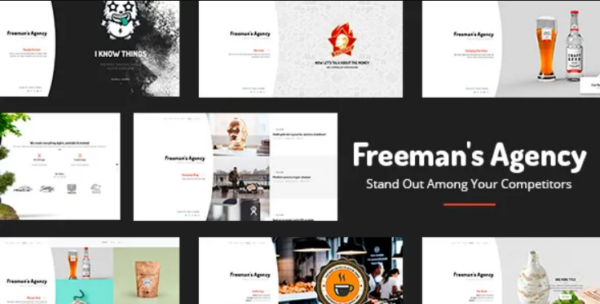 Freeman v1.0.3 Exclusive Portfolio & Agency WordPress Theme