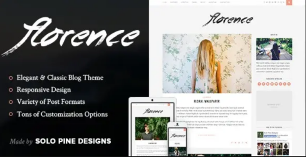 Florence 1.5 A Responsive WordPress Blog Theme