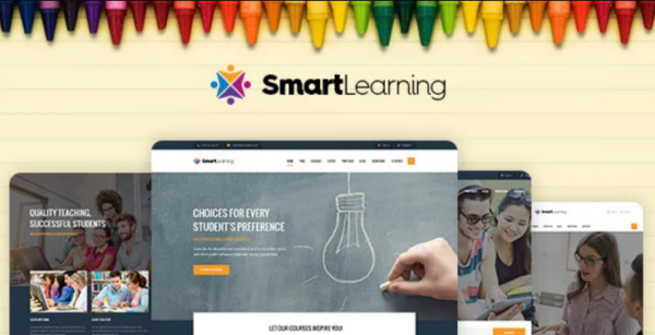 Smart Learning v1.3.2 Responsive Education Theme For WordPress