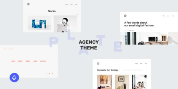 Plate v1.04 Creative Agency WordPress Themes