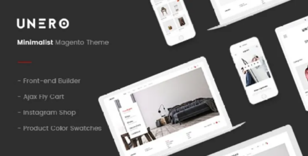 Unero v1.1.5 Minimalist Magento 2 and 1 Theme