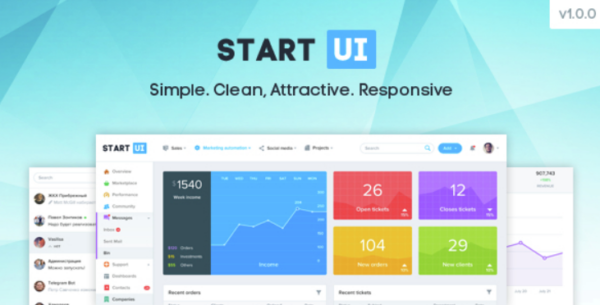 StartUI v1.3.1 Premium Bootstrap 4 Admin Dashboard Template