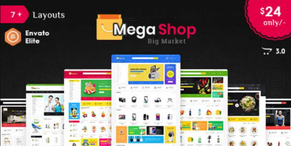 Mega Market – Opencart Multi-Purpose Responsive Theme