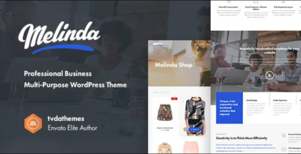 Melinda v1.1.0 Professional Business Multi-Purpose WordPress Theme