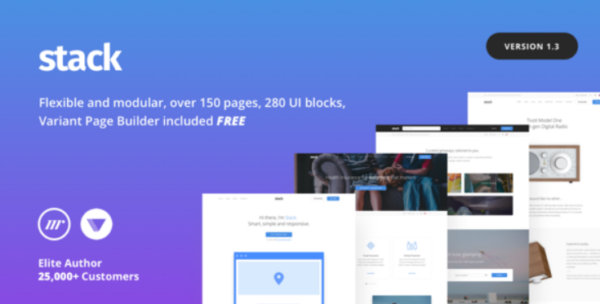 Stack v10.5.10 Multi-Purpose WordPress Theme with Variant Page Builder