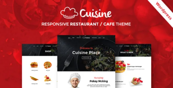 Cuisine v1.5 Responsive Restaurant WordPress Theme