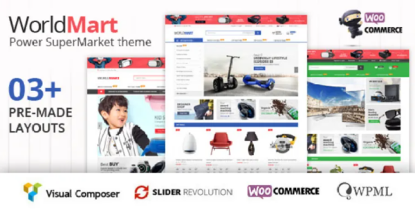 Worldmart v1.1.3 WooCommerce WordPress Theme