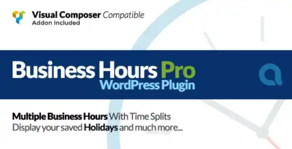 Business Hours Pro WordPress Plugin