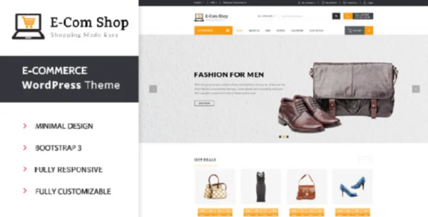 eCom v1.0.8 Responsive WooCommerce WordPress Theme