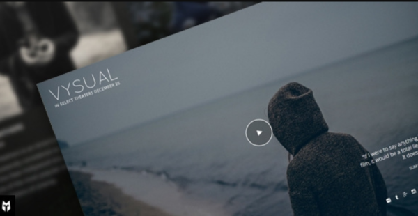 VYSUAL 1.0.7 Responsive Film Campaign WP Theme