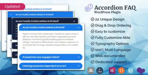 Accordion FAQ WordPress Plugin