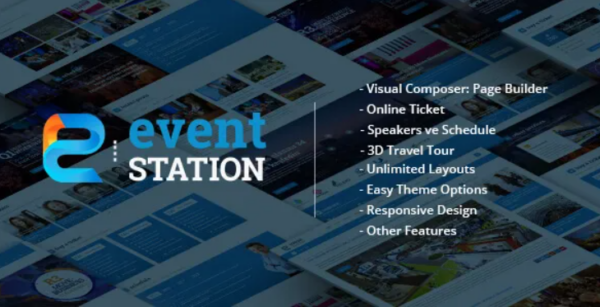 Event Station v1.2.1 Event & Conference WordPress Theme