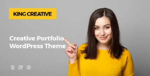 King Creative – Creative Portfolio WordPress Theme