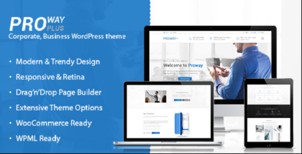 ProWay Plus v1.1.5 Business, Finance WordPress theme