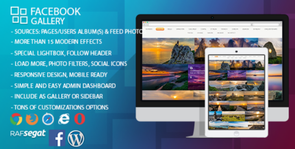 Facebook Gallery v1.1 WordPress Plugin