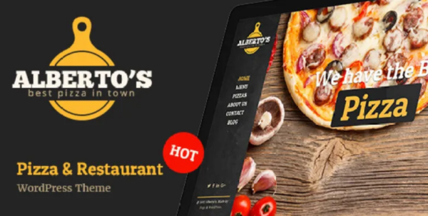 Albertos v1.4 Restaurant, Pizza & Fast Food WordPress Theme