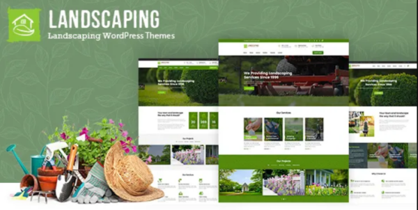 Landscaping v1.0.2 Gardening, Lawn & Landscape WordPress Theme