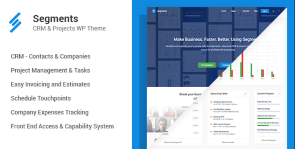 Segments – CRM & Project Management WordPress Theme