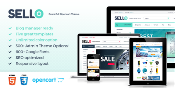 Sello – Premium OpenCart Template