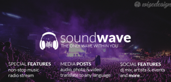 SoundWave 2.3 The Music Vibe WordPress Theme