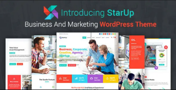 StarUp – Business And Marketing WordPress Theme