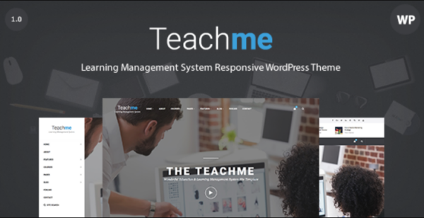 Teachme v1.1 Responsive Learning Management System WordPress