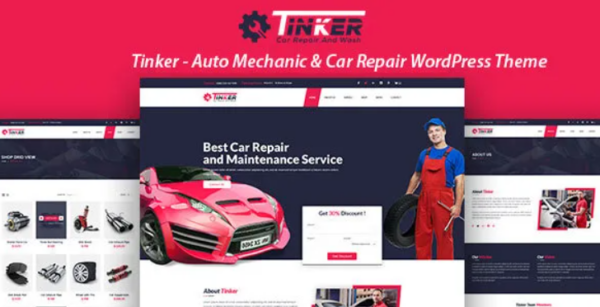 Tinker – Auto Mechanic & Car Repair WordPress Theme